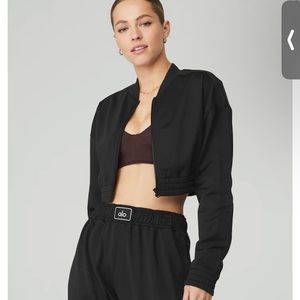 Alo cropped prizewinner jacket